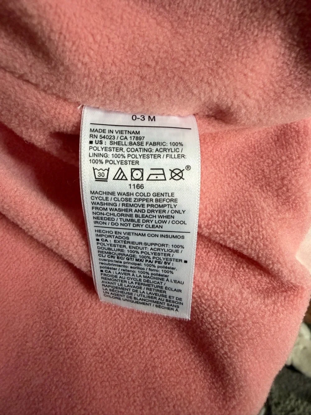 Old Navy Pink Heart Print Hooded Puffer Jacket